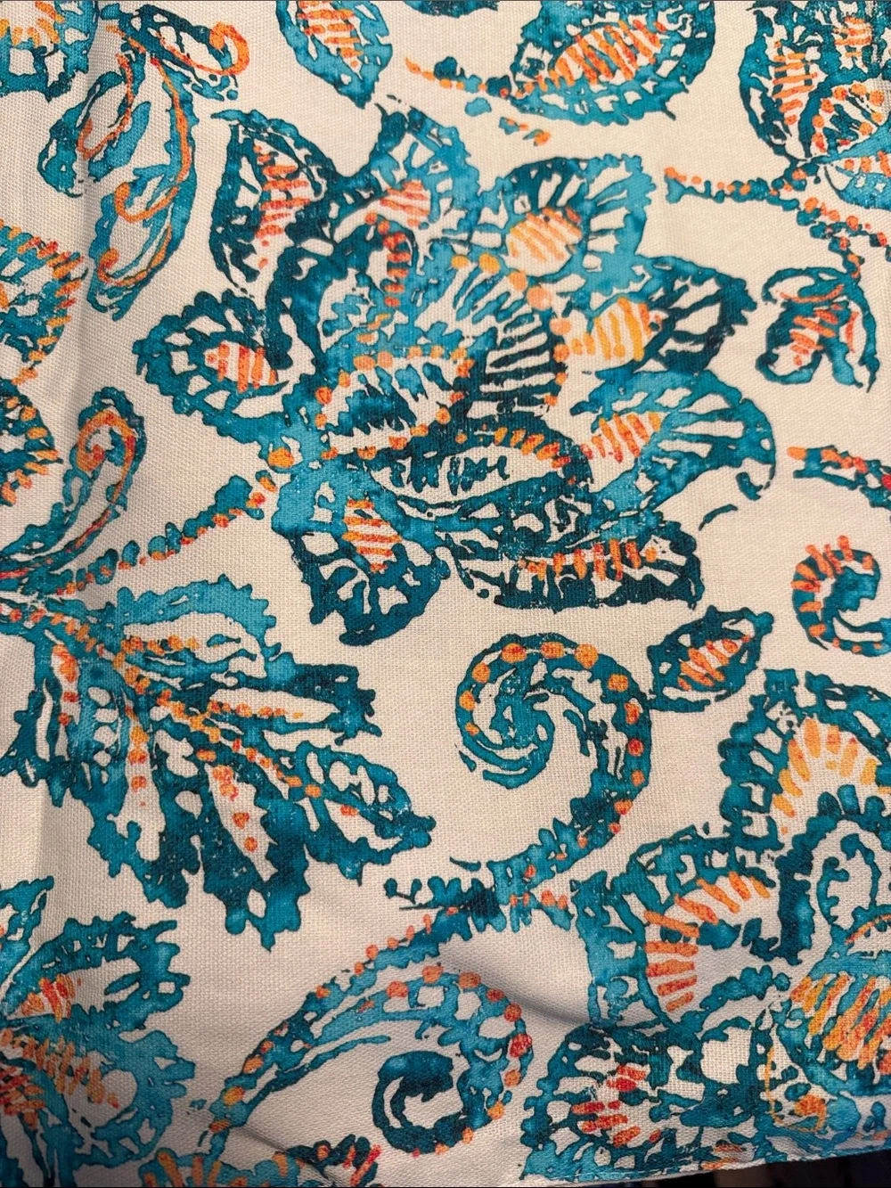 Williams Sonoma Tropical Palampore Table Runner 16” x 108”